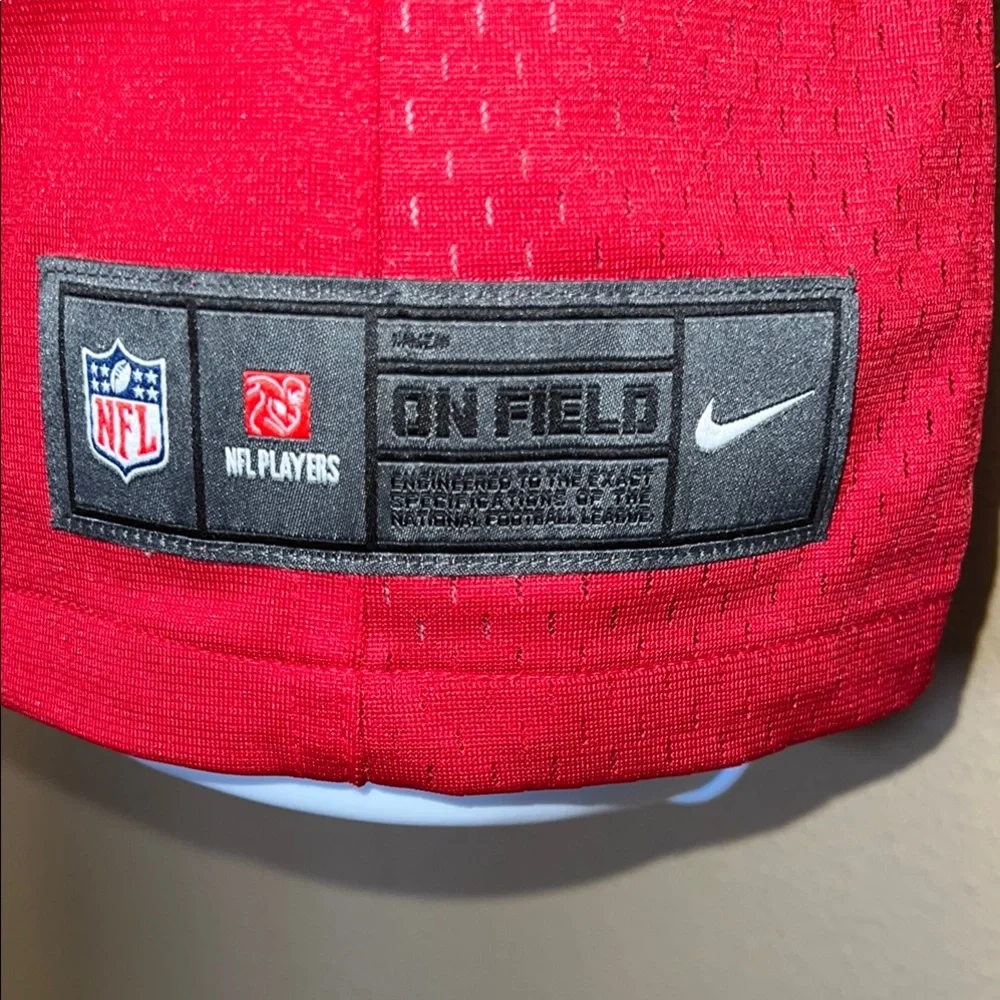 San Francisco 49ers Nike Jersey #99 Women’s Size XL Red White Oversized Top